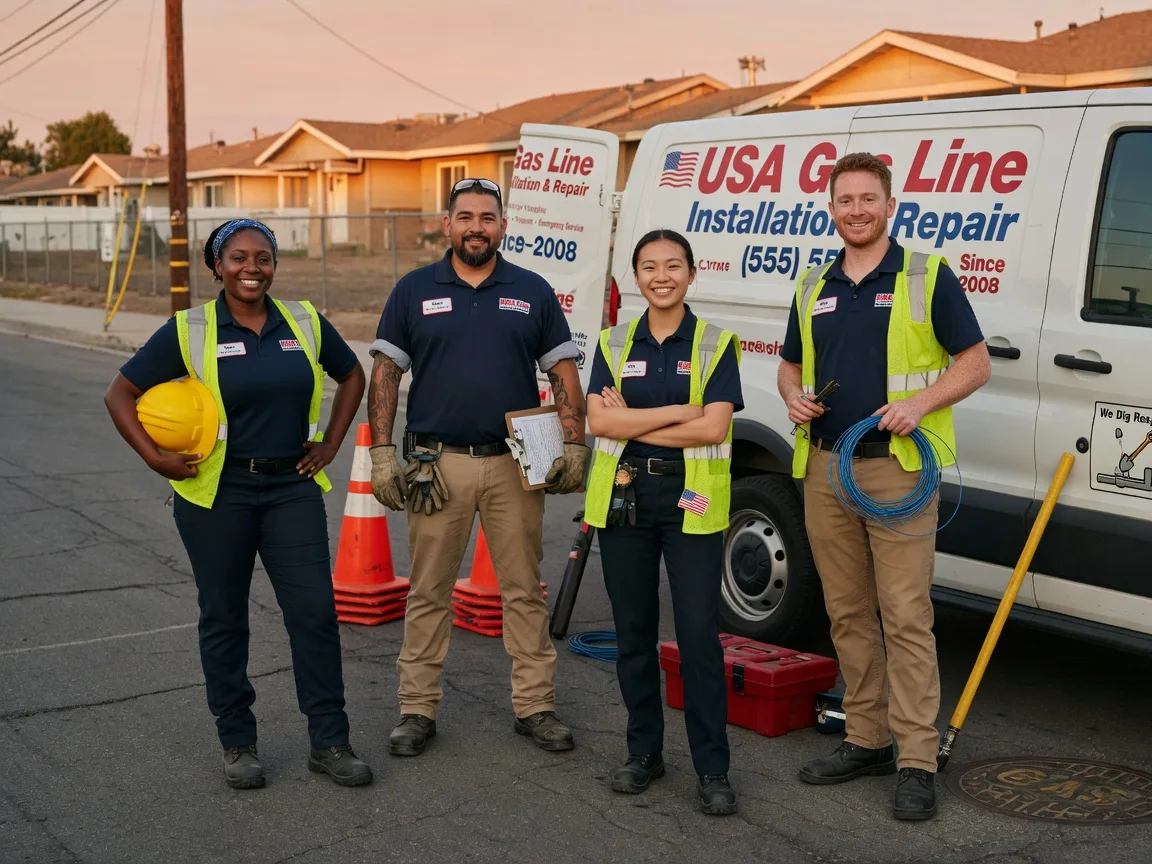 Gas Line Installation company in Cisco, GA
